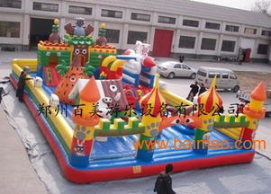 卡通小屋大型充氣城堡與兒童滑梯城堡 價格、生產廠家及選購指南